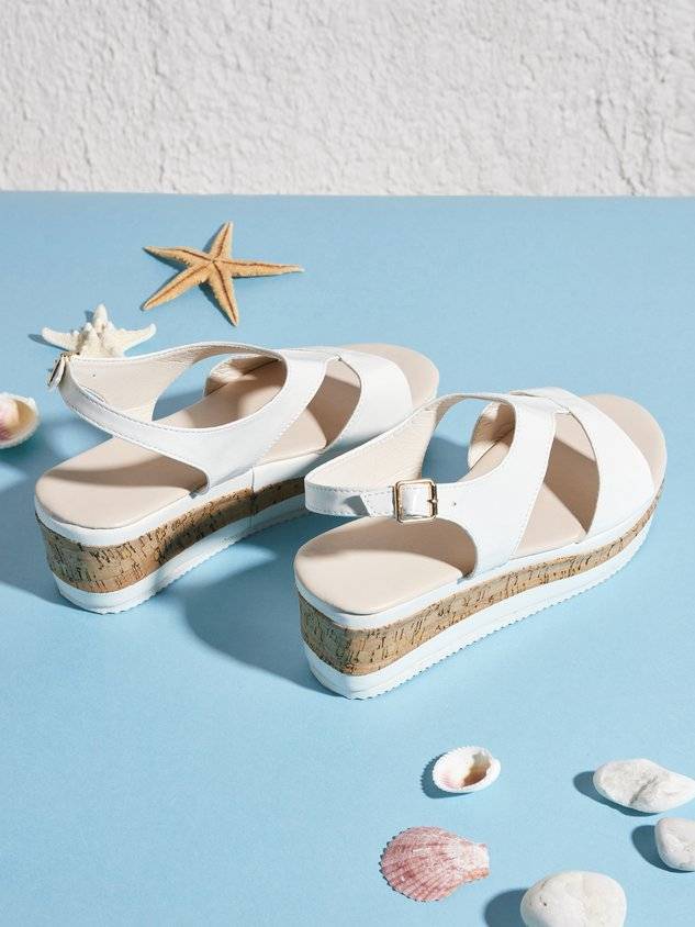 Casual Resort Platform Wedge Strap Sandals