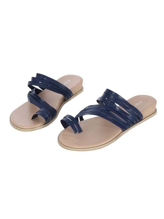 Casual Toe Ring Slide Sandals