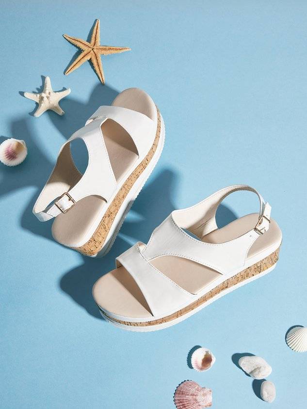 Casual Resort Platform Wedge Strap Sandals