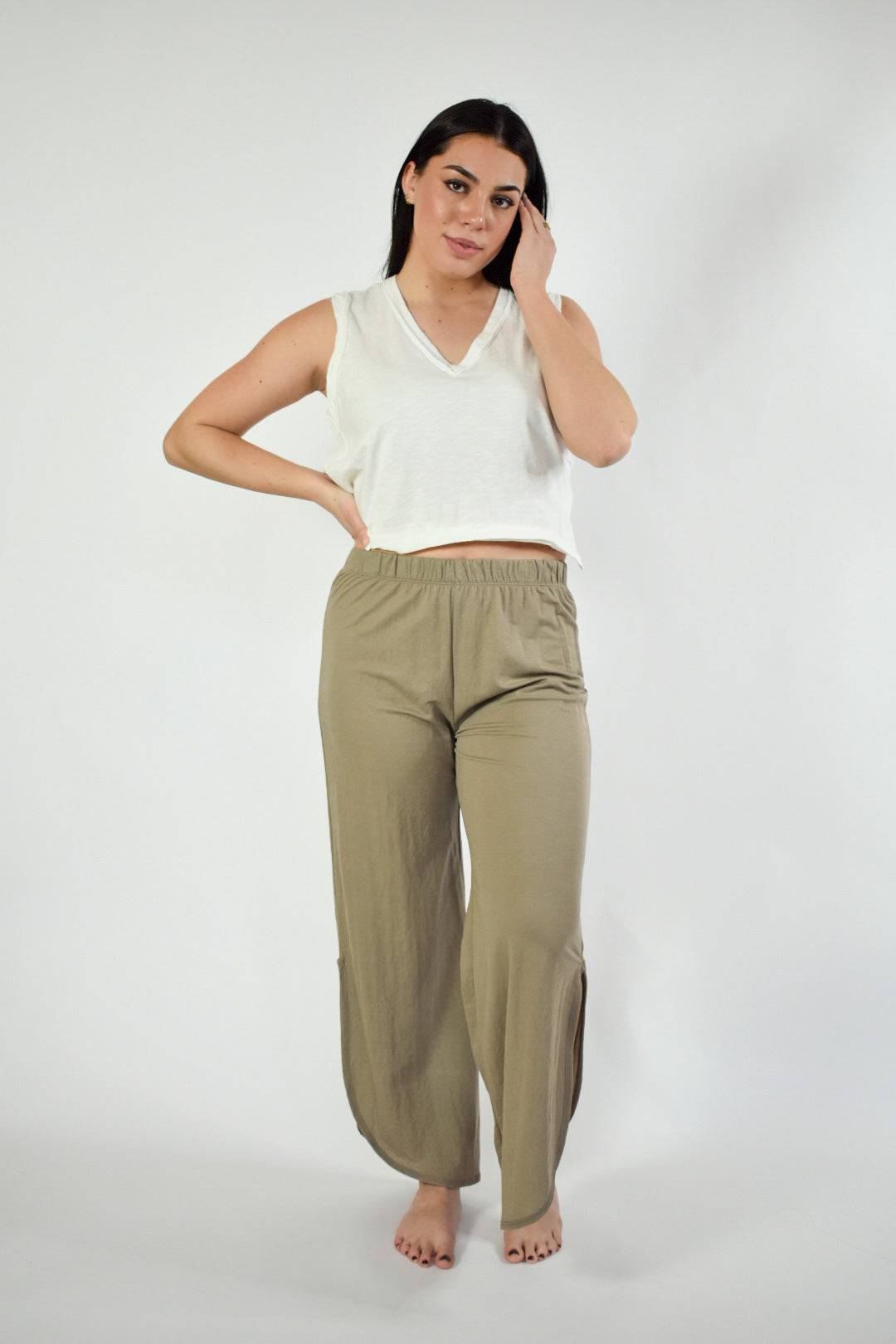 Wide Leg Lounge Pants