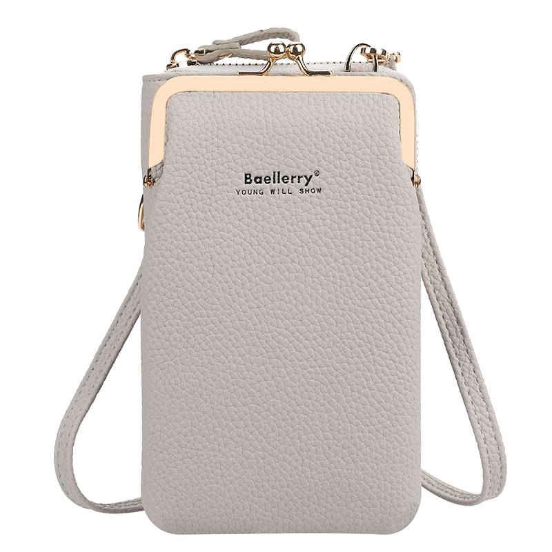 Women Phone Bag Solid Crossbody Bag